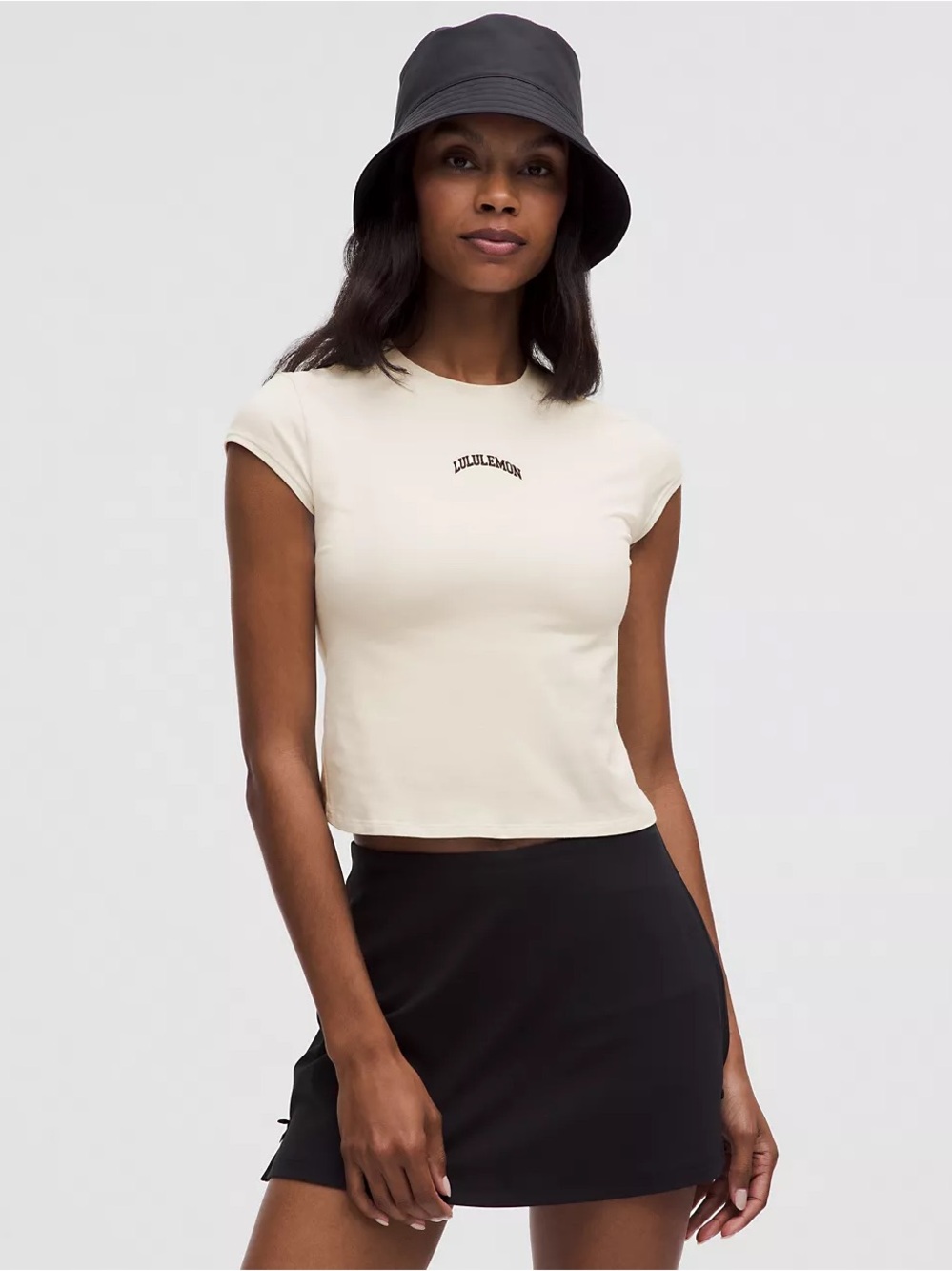 lululemon athletica light ivory Short Sleeve Tee organic